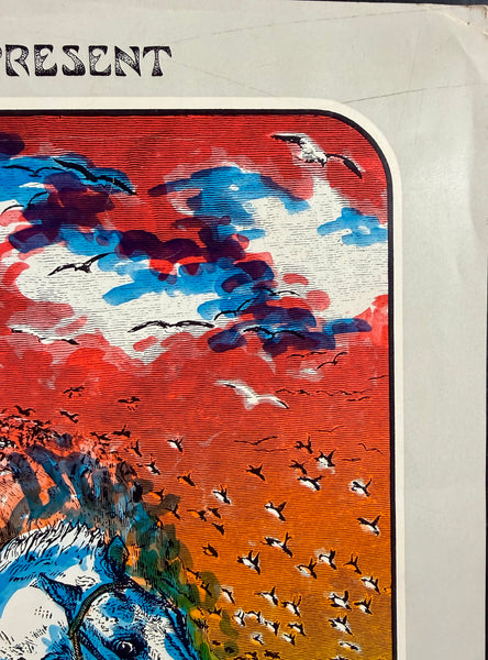 AUCTION - AOR 4.147 - The Rolling Stones - David Singer Signed - 1973 Poster - Hawaii - Very Good