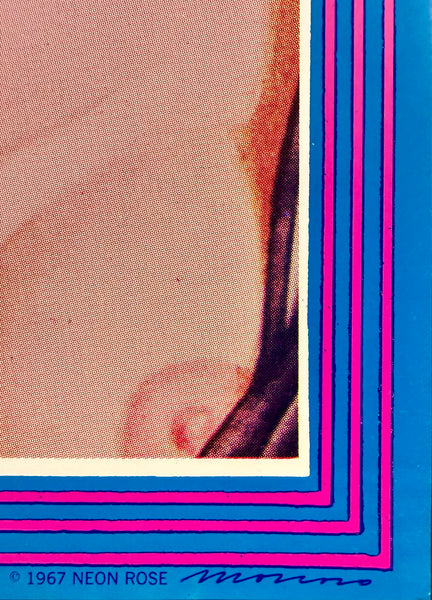 AOR 2.351 - Joint Show - Victor Moscoso - 1967 Poster - Moore Gallery - Near Mint Minus