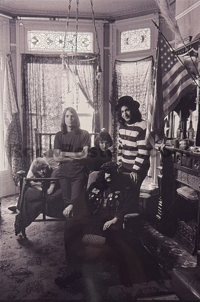 AUCTION - Grateful Dead - Inside 710 Ashbury - Gene Anthony Signed - Photograph - Mint