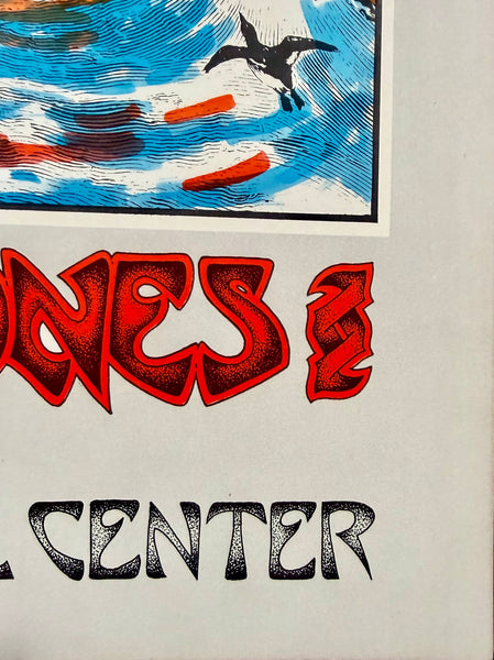 AUCTION - AOR 4.147 - The Rolling Stones - Singer/Satty - 1973 Poster - Honolulu, HI - Near Mint Minus