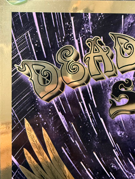 AUCTION - Dead & Company - Las Vegas '24 - Gold Foil - Edition of 25 - Emek - Mint