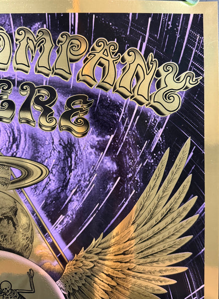 AUCTION - Dead & Company - Las Vegas '24 - Gold Foil - Edition of 25 - Emek - Mint