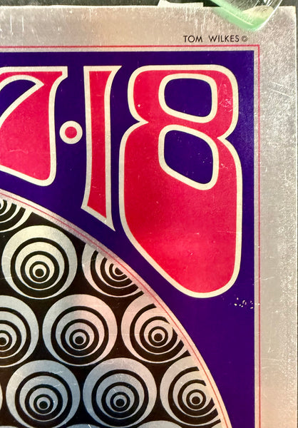 AUCTION - AOR 3.5 - Monterey Pop Festival - Jimi Hendrix/Janis Joplin - 1967 Poster - Monterey Fairgrounds - Excellent