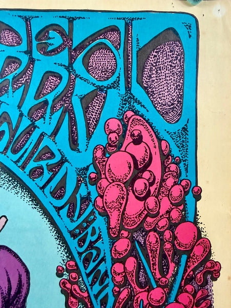 AUCTION - AOR 2.163 - Grateful Dead - "Berry Dropper" - Steve Catron - 1968 Poster -  Carousel Ballroom - Excellent