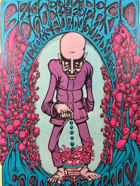 AUCTION - AOR 2.163 - Grateful Dead - "Berry Dropper" - Steve Catron - 1968 Poster -  Carousel Ballroom - Excellent
