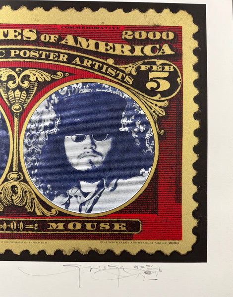 AUCTION -  Alton Kelley Collection - Kelley & Mouse - Psychedelic Poster Artists - Kelley SIGNED - Mint