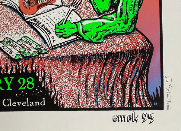AUCTION - Helmet - Cleveland 1995 - 1st Edition - Emek - Near Mint