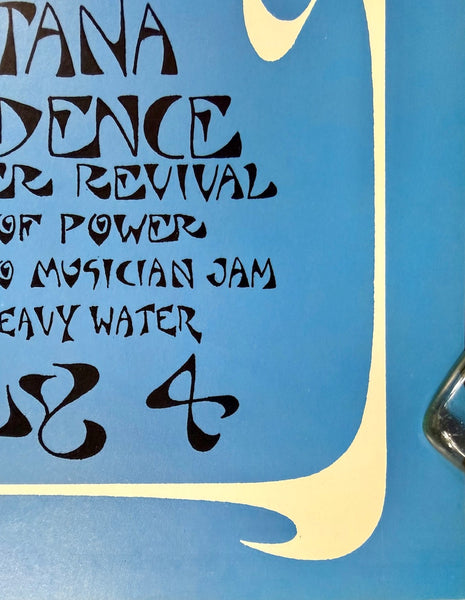 AUCTION - BG-287 - Grateful Dead - 1971 Poster - Fillmore West Closing - Near Mint