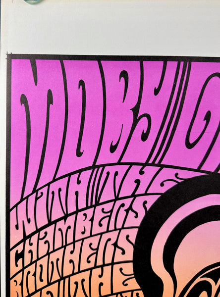 AUCTION - BG-56 -  Moby Grape - Wes Wilson - 1967 Uncut Sheet Poster/Cards - Near Mint
