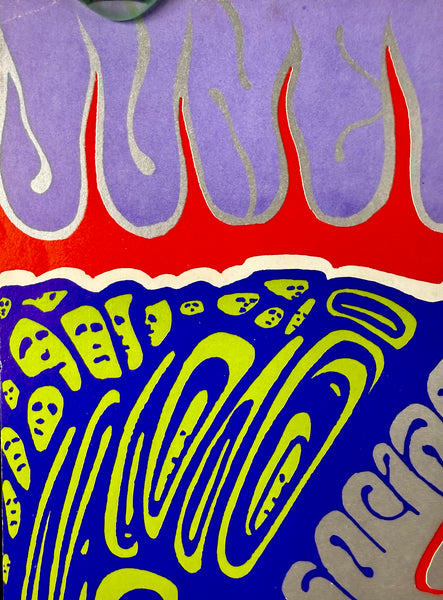 AUCTION - Arts Council Conference - Wes Wilson Signed - 1968  Poster - Near Mint Minus