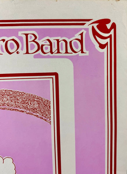 AUCTION - Allman Brothers - Duane Allman - Bill Narum - 1971 Poster - Dallas TX -  Excellent