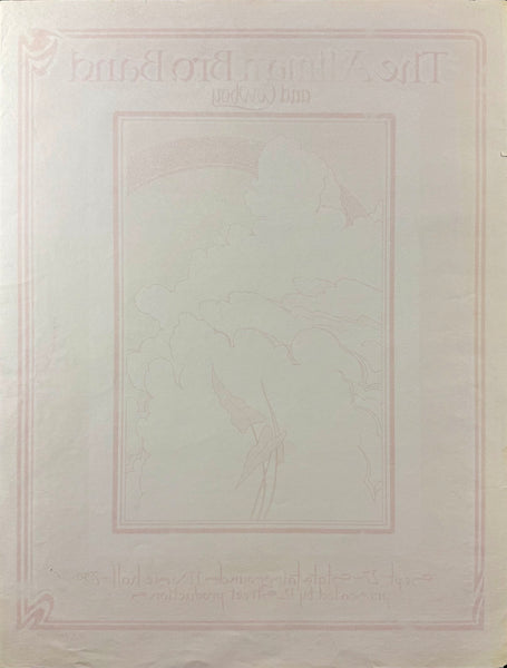 AUCTION - Allman Brothers - Duane Allman - Bill Narum - 1971 Poster - Dallas TX -  Excellent