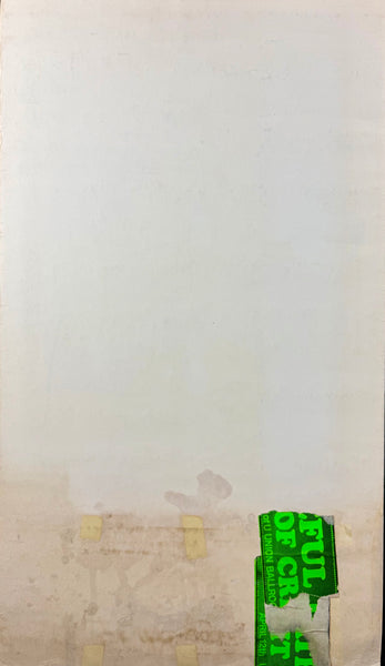 AUCTION - AOR 4.156 - Grateful Dead - 1969 Poster - Salt Lake City, UT - Very Good