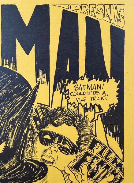 AUCTION -  BG-2-RP2 - "Batman" - Great Society Grace Slick - 1966 Poster - Fillmore Auditorium - Near Mint Minus
