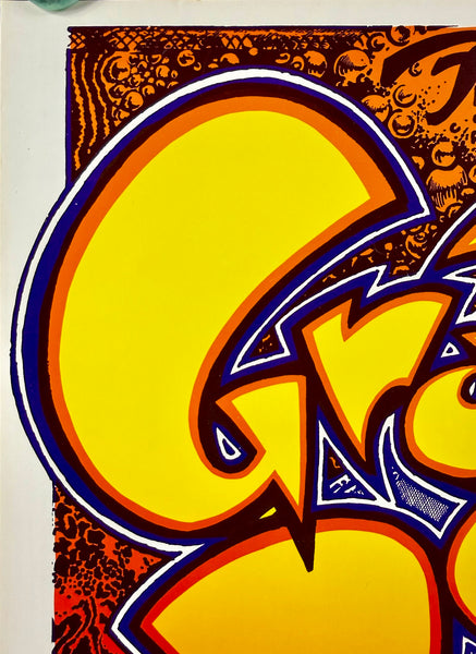 AUCTION - AOR 4.159 - Grateful Dead - 1982 Poster - Austin, TX "Manor Downs" - Excellent