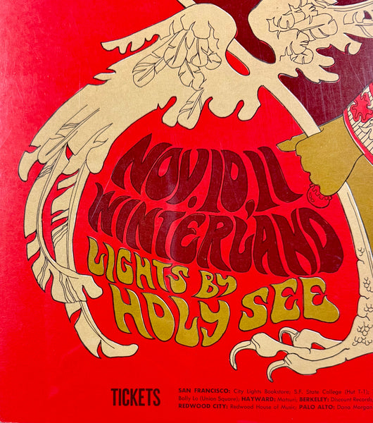 AUCTION - BG-92 - Pink Floyd - 1967 Poster - Fillmore Auditorium - CGC Graded 9.4