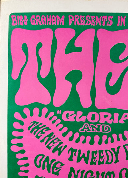 AUCTION - BG-12 - Van Morrison & Them - Wes Wilson - 1966 Poster - Fillmore Auditorium - Near Mint Minus - SF Rock Posters & Collectibles