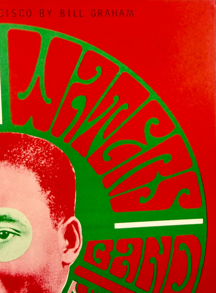 AUCTION - BG-35 - Muddy Waters - Wes WIlson - 1966 Poster - Fillmore Auditorium - Near Mint Minus - SF Rock Posters & Collectibles