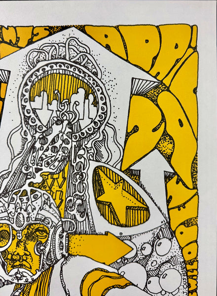 AUCTION - AOR 3.46 - Grateful Dead - The Doors - 1967 Poster - Santa Barbara, CA - Near Mint Minus