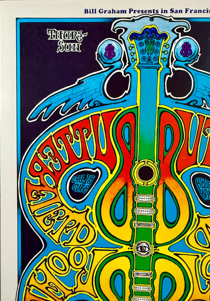 AUCTION - BG-166 - Butterfield Blues Band - Greg Irons - 1969 Poster - Fillmore West - Mint