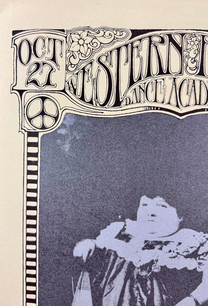 AUCTION - AOR 2.200 - Western Front - The Charlatans - Mouse Signed - 1966 Poster - Near Mint