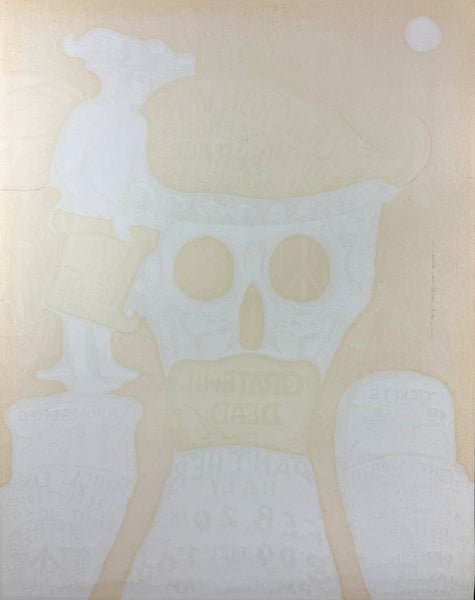 AUCTION - AOR 4.161 - Grateful Dead - 1970 Day-Glo Poster - Panther Hall Texas - Near Mint