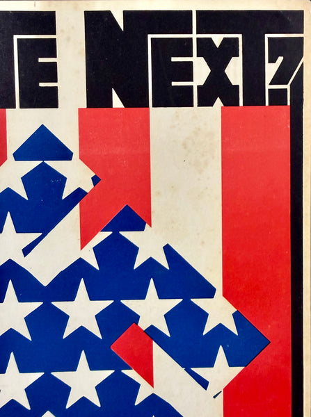 AUCTION -  AOR 2.363 - "Are We Next?" -  Wes Wilson -  First-Ever 1964 Poster - Excellent - SF Rock Posters & Collectibles