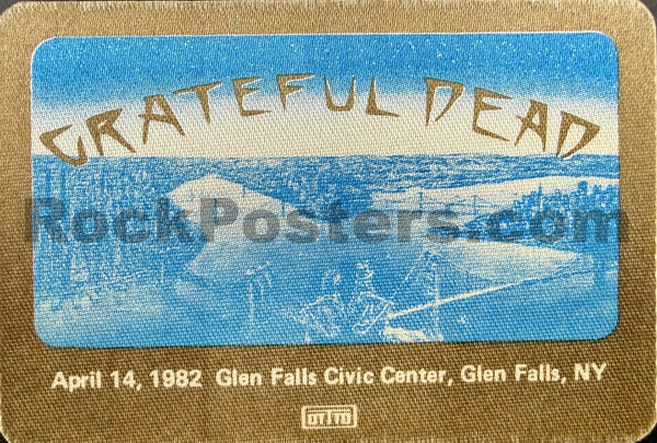 AUCTION - Grateful Dead - Vintage Backstage Passes -  1980-82  - Lot of 6 - Multi Venues - Excellent