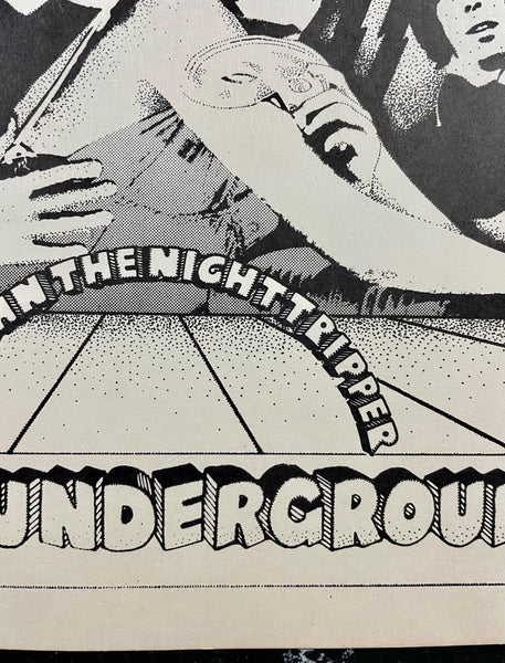 AUCTION - AOR Pg. 254 - Velvet Underground -  1968 Poster - LA Shrine Hall -  Excellent