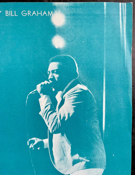 BG-43 - Otis Redding - Grateful Dead  - Wes Wilson - 1966 Poster - Fillmore Auditorium - Excellent