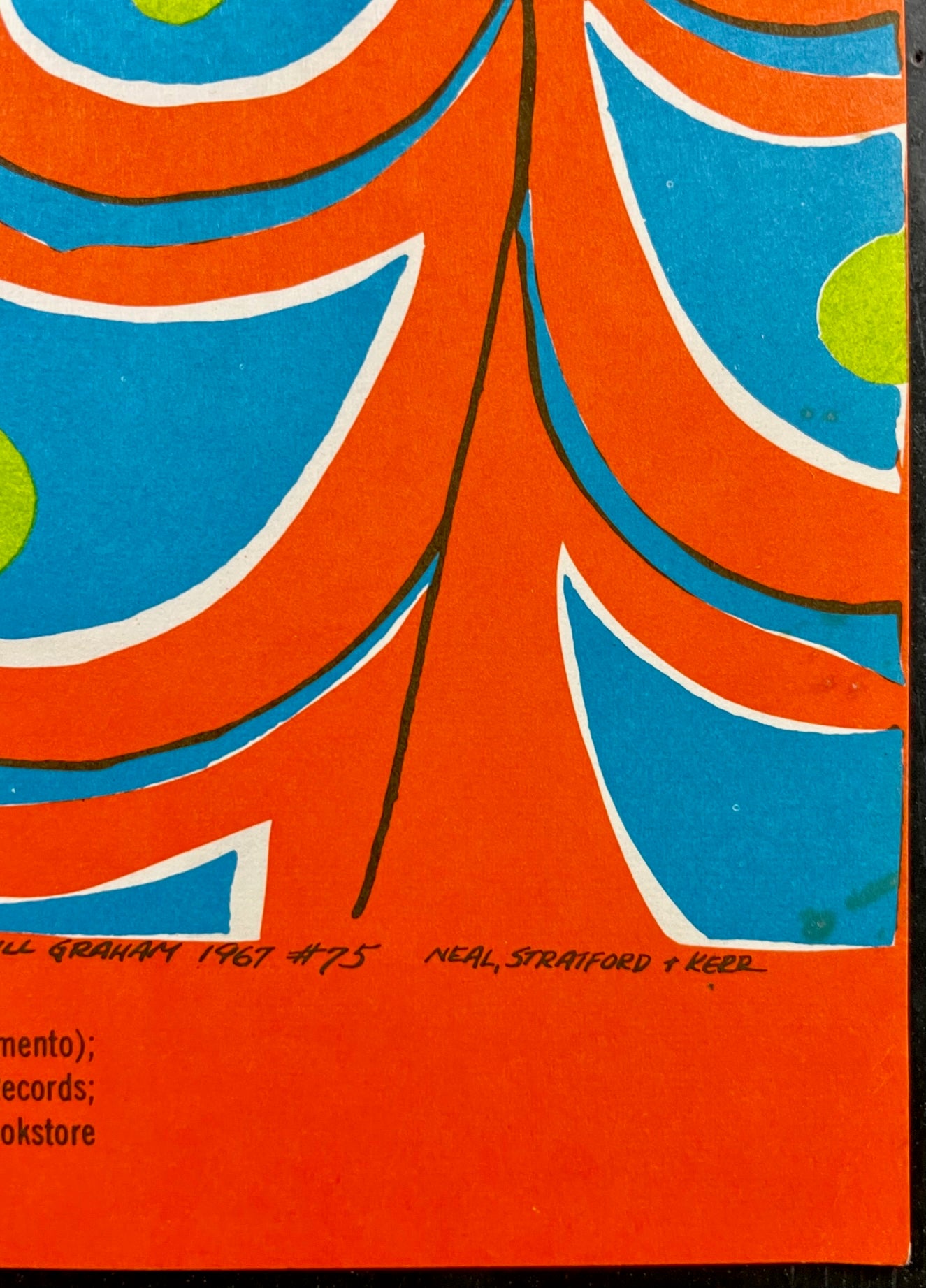 AUCTION - BG-75 - The Doors - Yardbirds - Bonnie MacLean - 1967