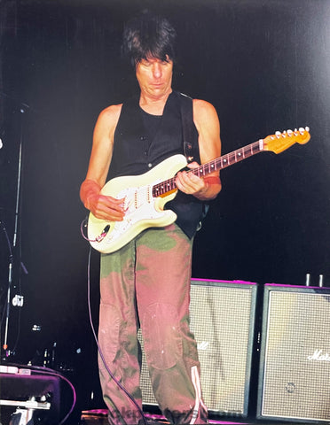 Jeff Beck - Live Concert - Color Photograph -  Near Mint