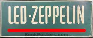 AUCTION - Led Zeppelin - Coda - Silkscreen Cardboard - 1982 Promo Poster - Excellent