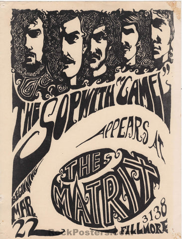 AUCTION - Sopwith Camel - 1966 Handbill - Matrix - Very Good