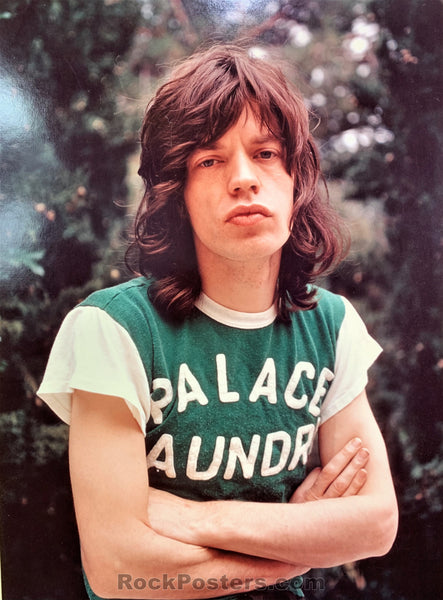 AUCTION - Rolling Stones - Mick Jagger - Jim Marshall Signed - 1977 Photograph - Excellent