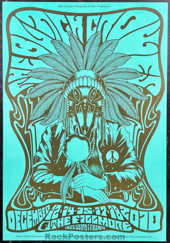 NF-1075 - The Black Crowes - Alan Forbes - 2010 Poster - The Fillmore - Near Mint