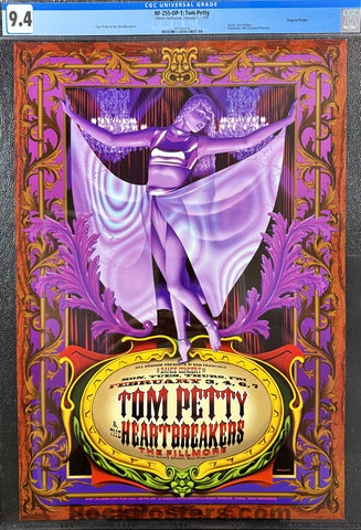 NF-255 - Tom Petty - Jim Phillips - 1997 Poster - The Fillmore - CGC Graded 9.4