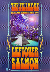 NF-351 - Leftover Salmon - Rex Ray - 1998 Poster - The Fillmore