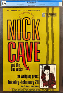 AUCTION - NF-78 - Nick Cave & The Bad Seeds - 1989 Poster - The