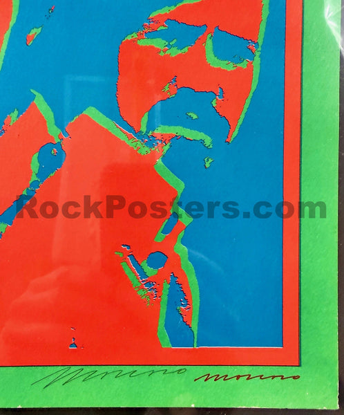 Neon Rose 7-RP-2 - The Only Alternative - Moscoso Signed - 1967 Poster - The Matrix - CGC Graded 9.6 - SF Rock Posters & Collectibles