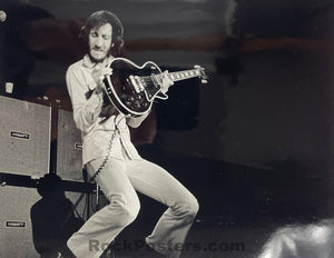 AUCTION - The Who - Pete Townshend - Jim Marshall -  1972 Photograph - Near Mint