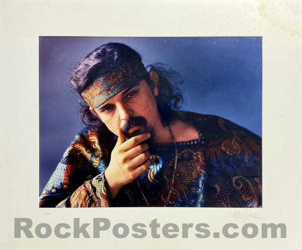 AUCTION - Grateful Dead - Ron "Pigpen" McKernan - Limited Edition  - Herb Greene Signed - Photograph -  Near Mint