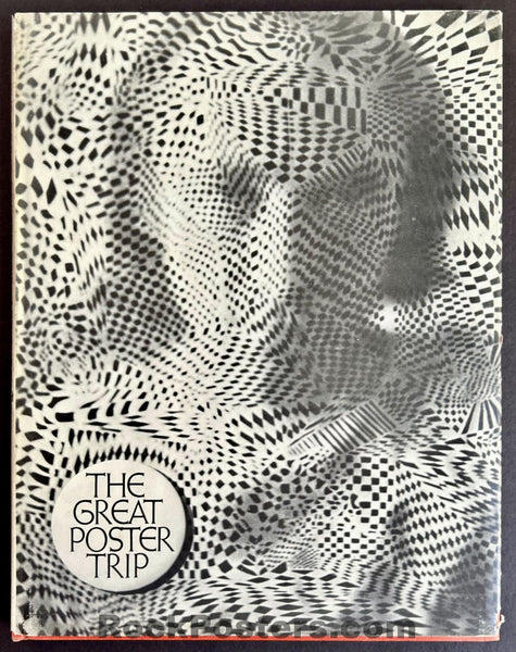 AUCTION - The Great Poster Trip - Art Eureka 1968 - Pop/Op Art Cover - Hardbound Edition - Excellent