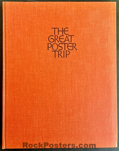 AUCTION - The Great Poster Trip - Art Eureka 1968 - Pop/Op Art Cover - Hardbound Edition - Excellent