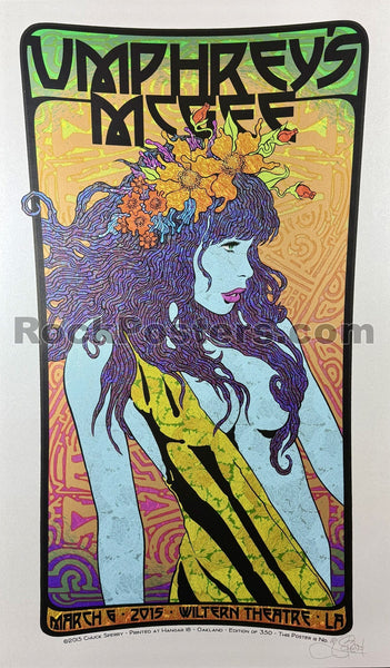 Umphrey's McGee - Los Angeles '15 - Chuck Sperry - 1st Edition - Mint - SF Rock Posters & Collectibles