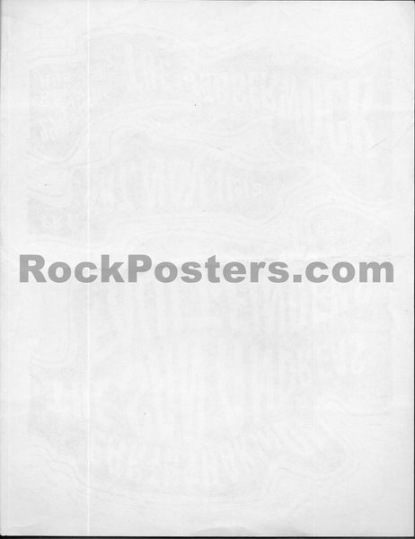 AUCTION - San Andreas Fault Finders - 1966  Handbill - Berkeley - Excellent - SF Rock Posters & Collectibles