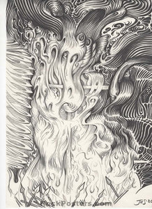 AUCTION - Psychedelic Artwork - John Seabury - 2003 - Near Mint