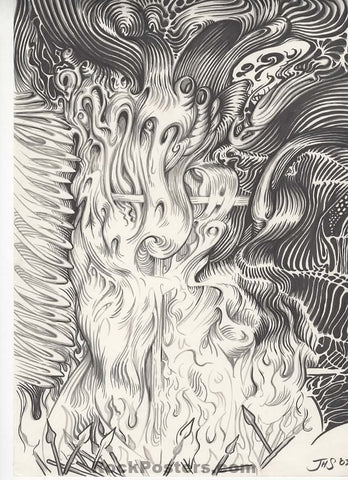 AUCTION - Psychedelic Artwork - John Seabury - 2003 - Near Mint