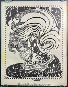 AUCTION - The Seeds - 1967 Poster - LA Cheetah - Excellent
