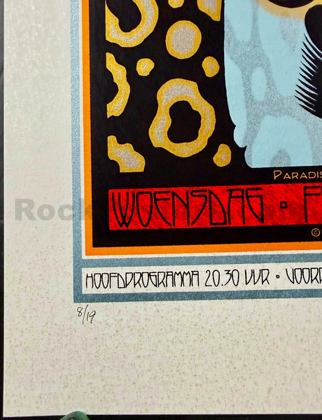 Band of Horses - Amsterdam '11 - Chuck Sperry - Speckled Egg Edition - Mint - SF Rock Posters & Collectibles